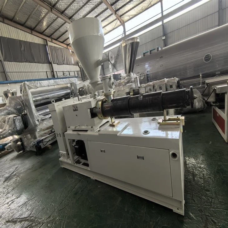 Used Conical Twin Screw Extruder